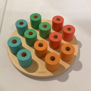 Lovevery Colorful Wooden Stacking Toy